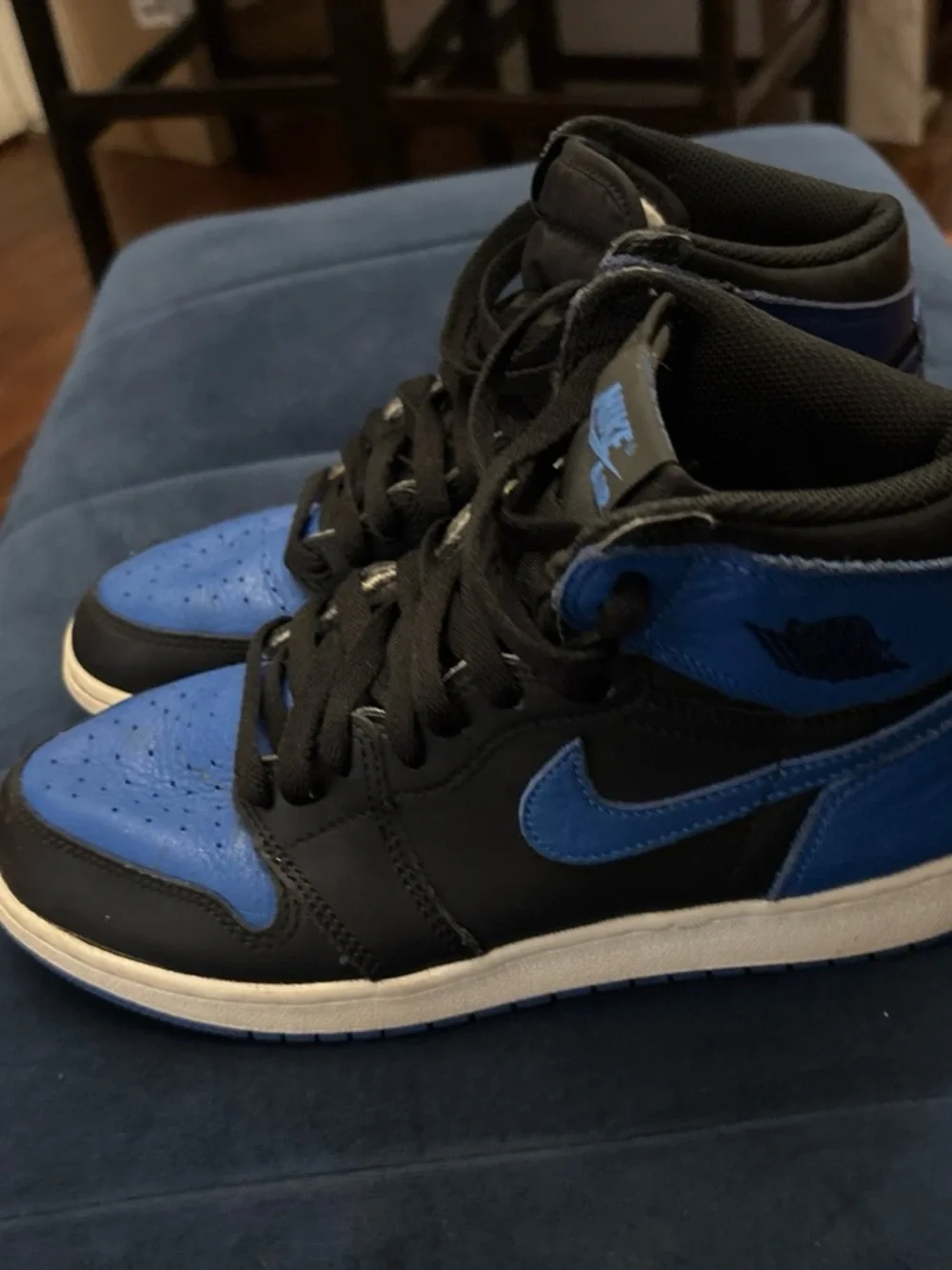 Nike Air Jordan 1 High - Black/Royal Blue